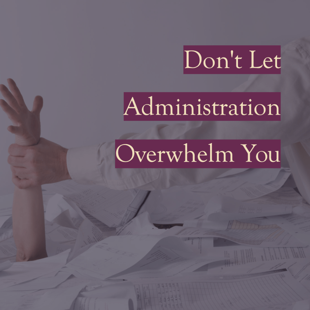 don't let administration overwhelm data governance