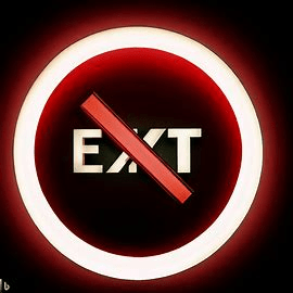 no exit